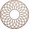 Ekena Millwork Cannes Wood Fretwork Pierced Ceiling Medallion, Wood (Paint Grade), 26"OD x 8 7/8"ID x 3/8"T CMWP26X26X0375CNMF - alternate 1